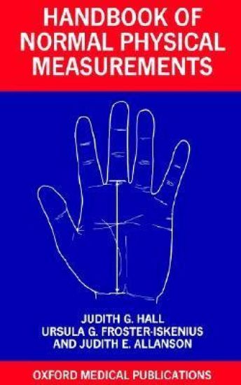 Handbook of Normal Physical Measurements