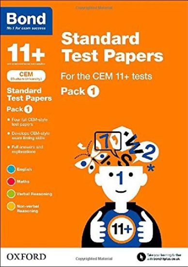 Bond 11+: CEM: Standard Test Papers: Ready for the 2025 Cambridge Select Insight exam
