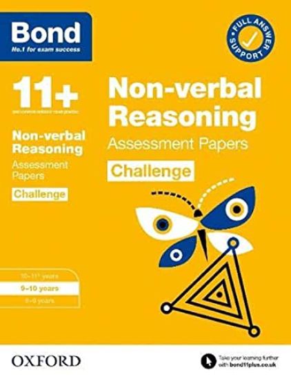 Bond 11+ Non-verbal Reasoning Challenge Assessment Papers 9-10 years (for GL Assessment & other 11 plus exams)