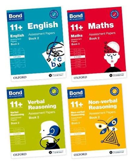Bond 11+: Assessment Papers Book 2: 9-10 Yrs Bundle: English, Maths, Verbal Reasoning, Non-verbal Reasoning (for GL Assessmentother 11 plus exams)