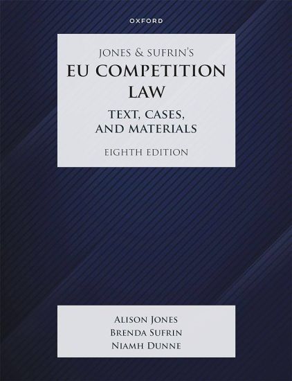 Jones & Sufrin's EU Competition Law
