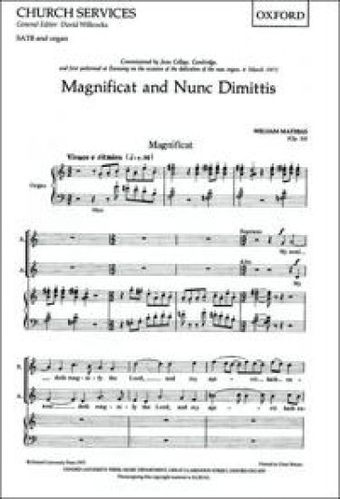 Magnificat and Nunc Dimittis (Op. 53)