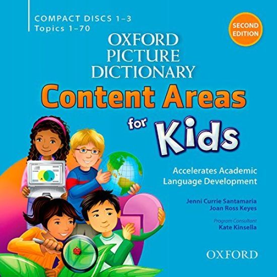Oxford Picture Dictionary Content Areas for Kids: Audio CDs