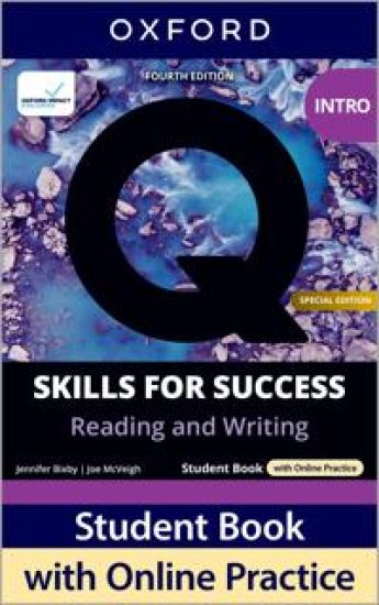 Q: Skills for Success Special Edition Intro Level Reading and Writing Student Book with Online Practice