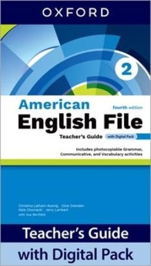 American English File fourth edition Level 2 Teacher's Guide with Digital Pack