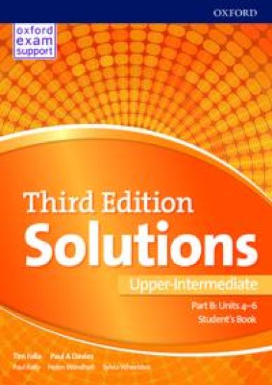 Solutions: Upper-Intermediate: Student's Book B Units 4-6