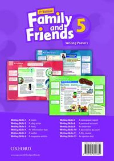 Family and Friends: Level 5: Writing Posters