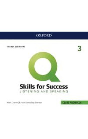 Q: Skills for Success: Level 3: Listening and Speaking Audio CDs