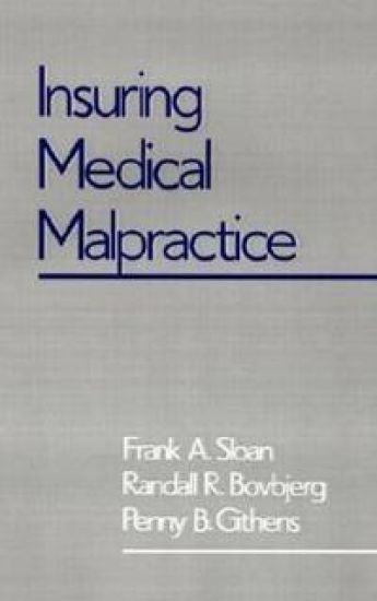 Insuring Medical Malpractice