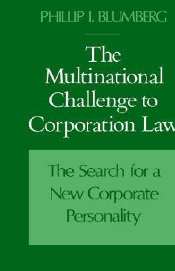The Multinational Challenge to Corporation Law