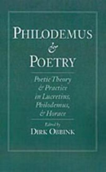 Philodemus and Poetry