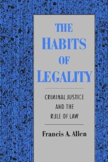 The Habits of Legality