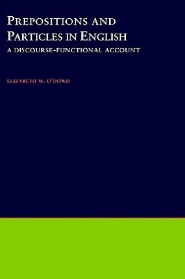 Prepositions and Particles in English