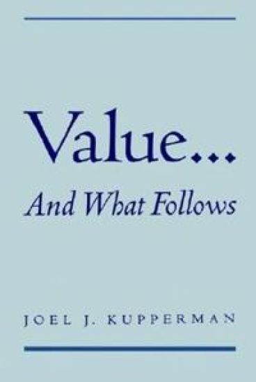 Value... and What Follows
