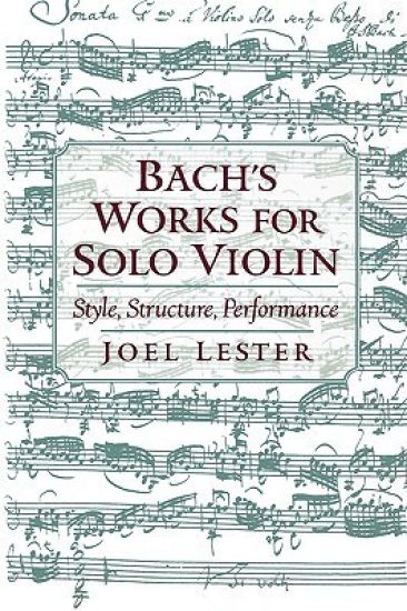 Bach's Works for Solo Violin