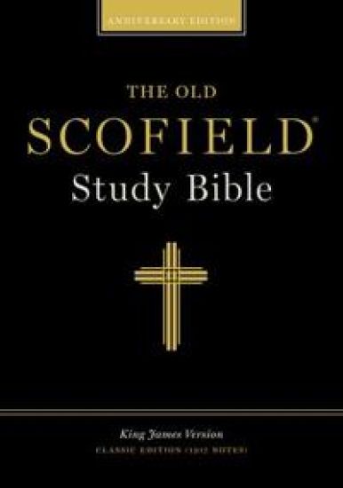 The Old Scofield Study Bible, KJV, Classic Edition, Bonded Leather Burgundy