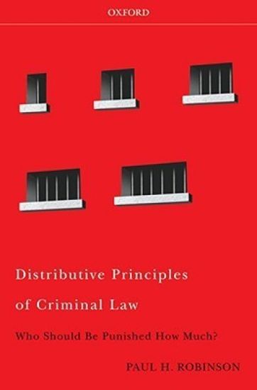 Distributive Principles of Criminal Law
