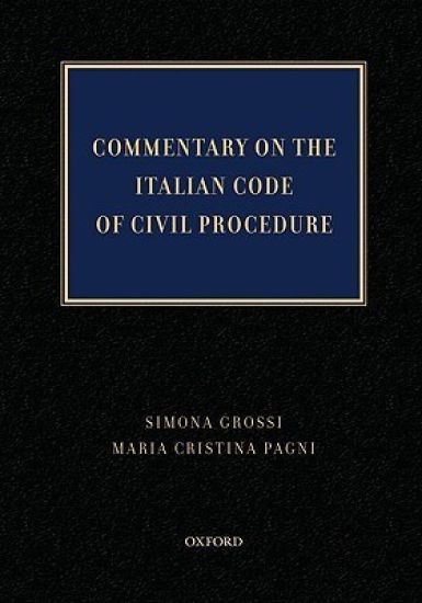 Commentary on the Italian Code of Civil Procedure