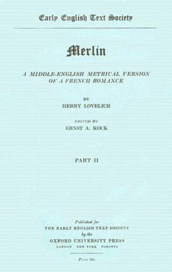 Henry Lovelich's Merlin vol II