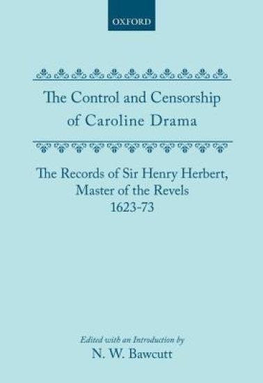 The Control and Censorship of Caroline Drama