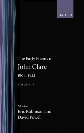 The Early Poems of John Clare 1804-1822
