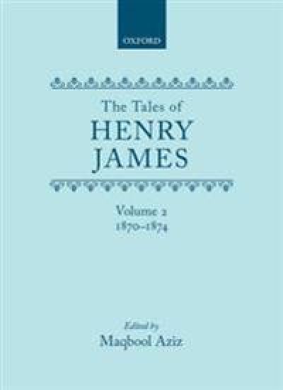 Tales of Henry James Vol 2 Thj C