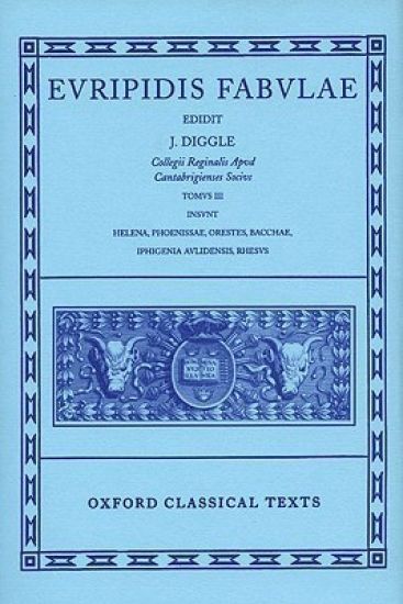 Euripides Fabulae: Vol. III