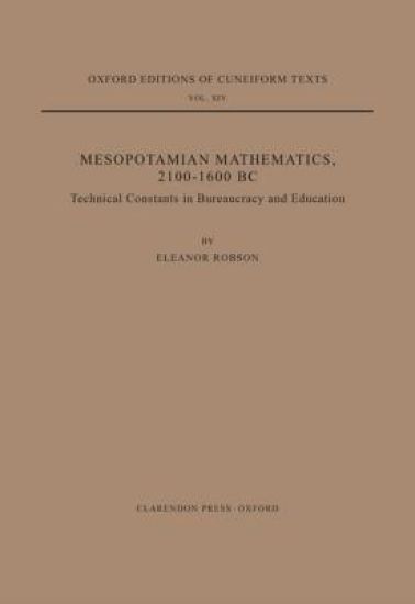 Mesopotamian Mathematics 2100-1600 BC