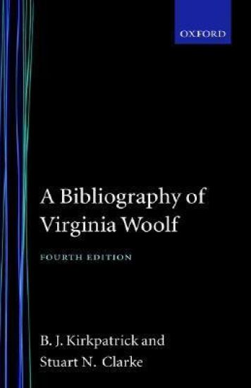 A Bibliography of Virginia Woolf
