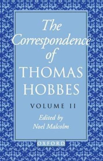The Correspondence of Thomas Hobbes: Volume II: 1660-1679