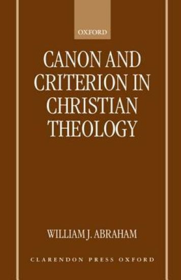Canon and Criterion in Christian Theology