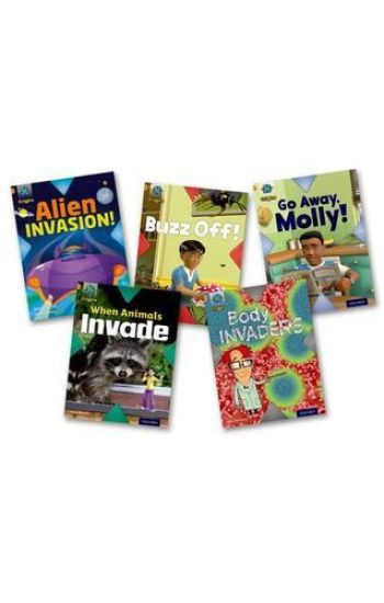 Project X Origins: Orange Book Band, Oxford Level 6: Invasion: Mixed Pack of 5