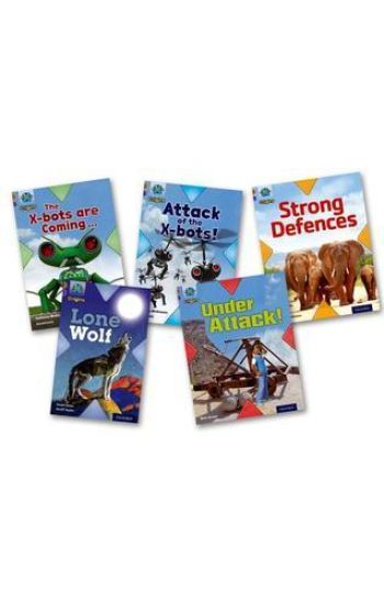 Project X Origins: Brown Book Band, Oxford Level 11: Strong Defences: Mixed Pack of 5