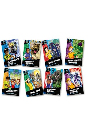 Project X Alien Adventures: Dark Blue Book Band, Oxford Levels 15-16: Dark Blue Book Band, Mixed Pack of 8