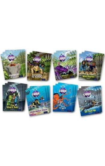 Project X Code: Jungle Trail & Shark Dive Class Pack of 24