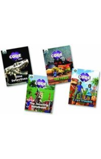 Project X CODE Extra: Turquoise Book Band, Oxford Level 7: Castle Kingdom and Forbidden Valley, Mixed Pack of 4