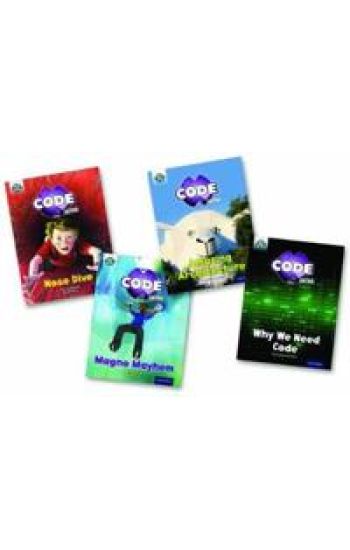 Project X CODE Extra: Gold Book Band, Oxford Level 9: Marvel Towers and CODE Control, Mixed Pack of 4