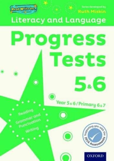 Read Write Inc. Literacy and Language: Years 5&6: Progress Tests 5&6