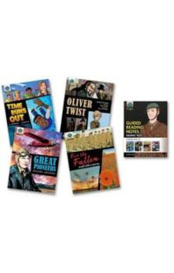 Project X Origins Graphic Texts: Dark Red+ Book Band, Oxford Level 20: Mixed Pack of 4