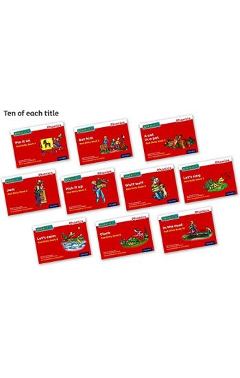 Read Write Inc. Phonics: Red Ditty books (Pack of 100)