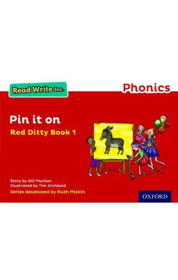 Read Write Inc. Phonics: Pin It On (Red Ditty Book 1)