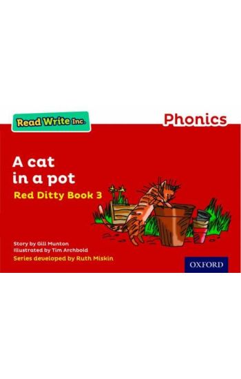 Read Write Inc. Phonics: A Cat in a Pot (Red Ditty Book 3)