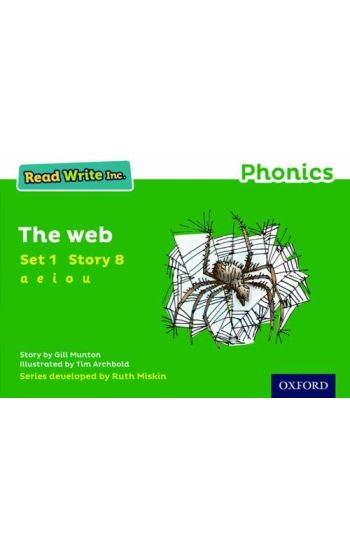 Read Write Inc. Phonics: 8 The Web (Green Set 1 Storybook)
