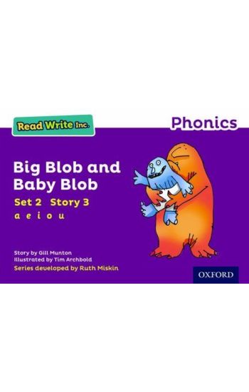 Read Write Inc. Phonics: Big Blob and Baby Blob (Purple Set 2 Storybook 3)