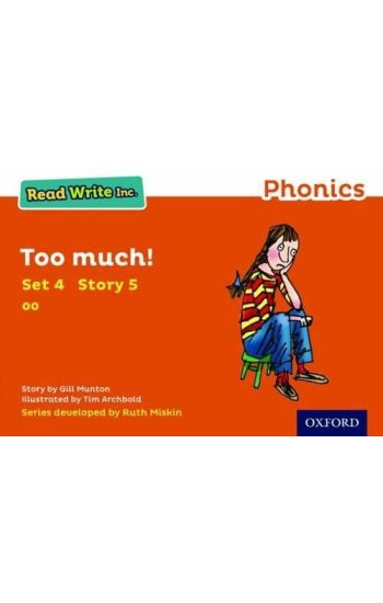 Read Write Inc. Phonics: Too Much! (Orange Set 4 Storybook 5)