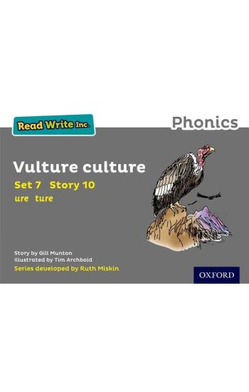 Read Write Inc. Phonics: Vulture Culture (Grey Set 7 Storybook 10)