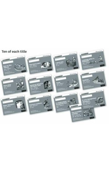 Read Write Inc. Phonics: Grey Set 7 Core Black & White Storybooks (Pack of 130)