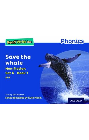 Read Write Inc. Phonics: Save the Whale (Blue Set 6 Non-fiction 1)