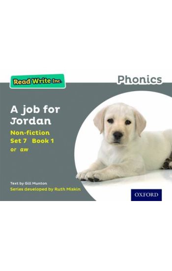 Read Write Inc. Phonics: A Job for Jordan (Grey Set 7 Non-fiction 1)