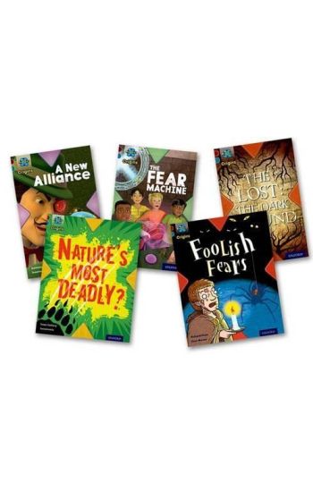 Project X Origins: Dark Red+ Book band, Oxford Level 19: Fears and Frights: Mixed Pack of 5